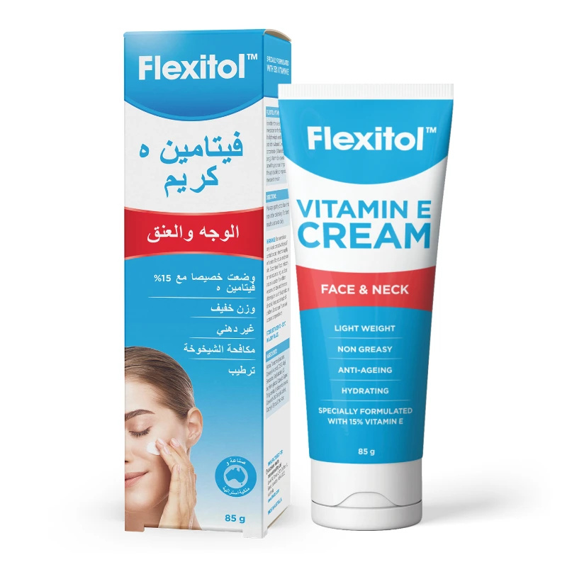 Flexitol Vitamin E Face Neck 85 Gm Cream