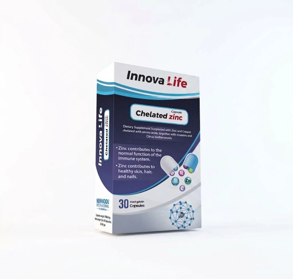 INNOVA LIFE CHELATED ZINC 30 CAP INNOVA LIFE CHELATED ZINC 30 CAP