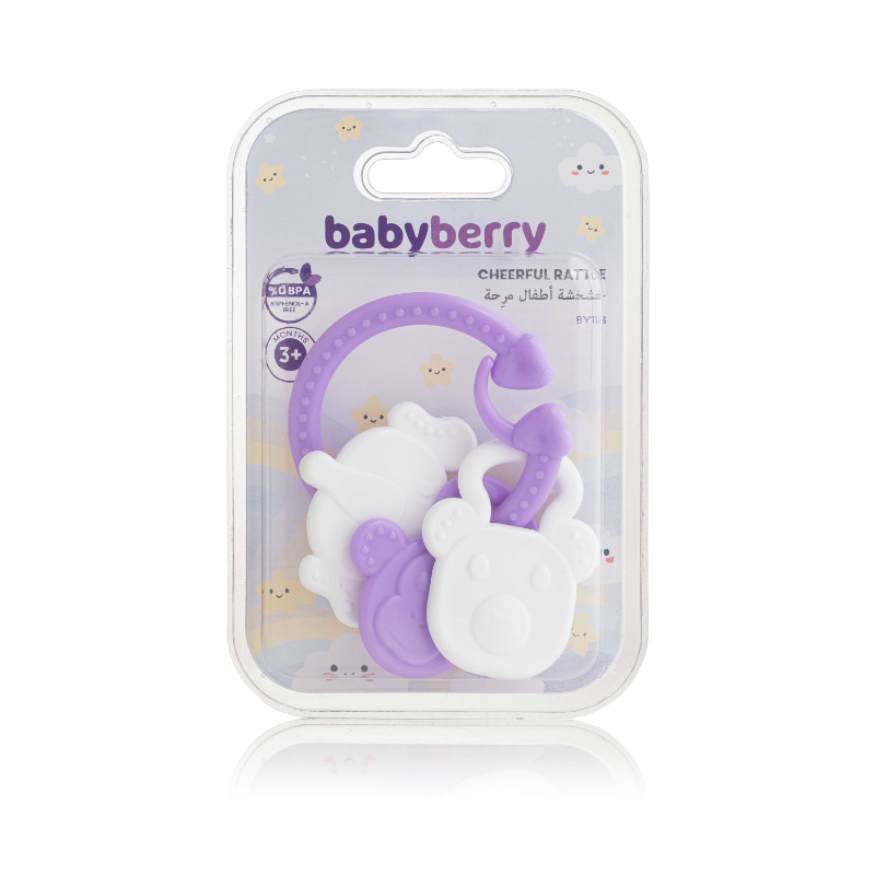 BABYBERRY PLAS CHEERFUL RATTLE +3M
