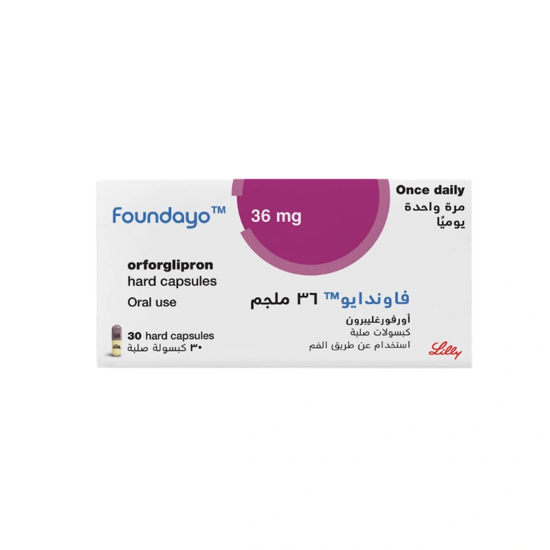 FOUNDAYO 36 MG CAPS