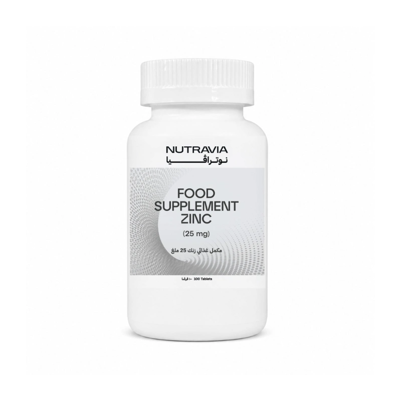 NUTRAVIA ZINC 25MG 100 TABS