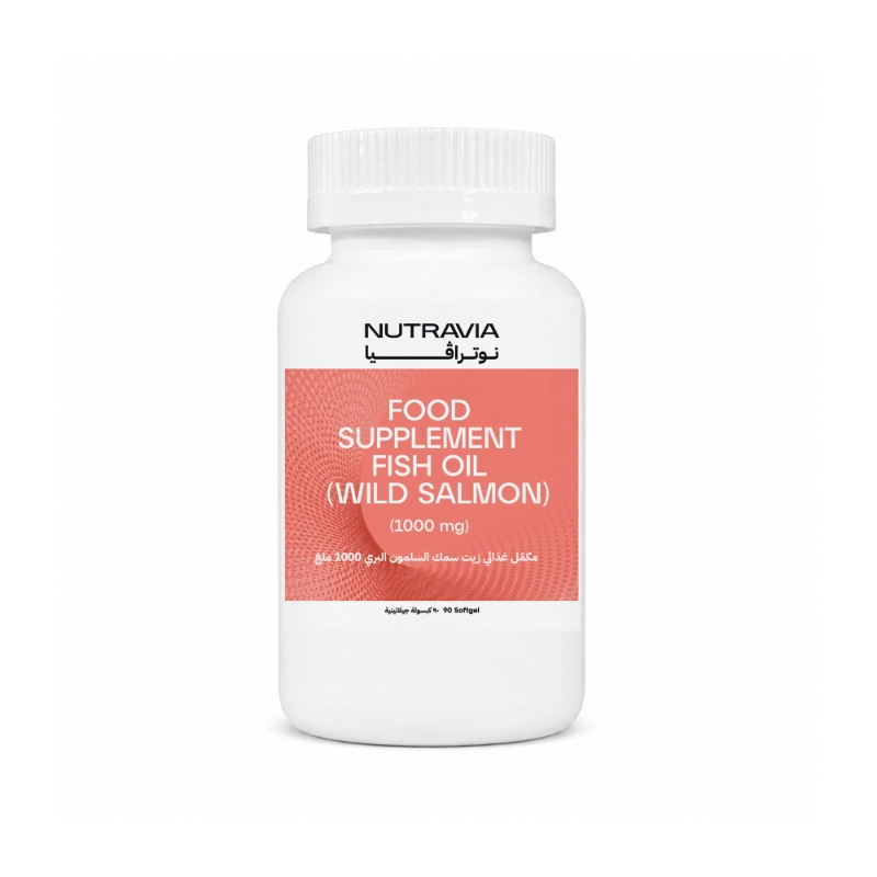 NUTRAVIA FISH OIL WILD SALMON 1000MG 90 SOFT CAPS