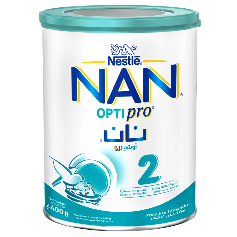 NAN OPTI PRO 2 FOLLOW-UP MILK 6-12M 400G