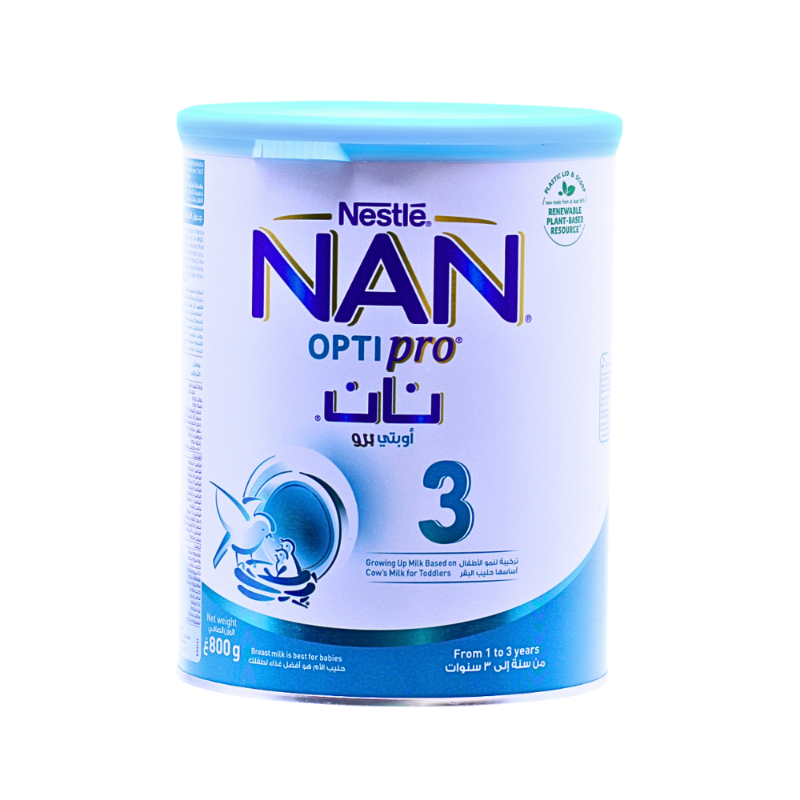 NAN OPTI PRO 3 GROWING UP MILK 1-3Y 800G