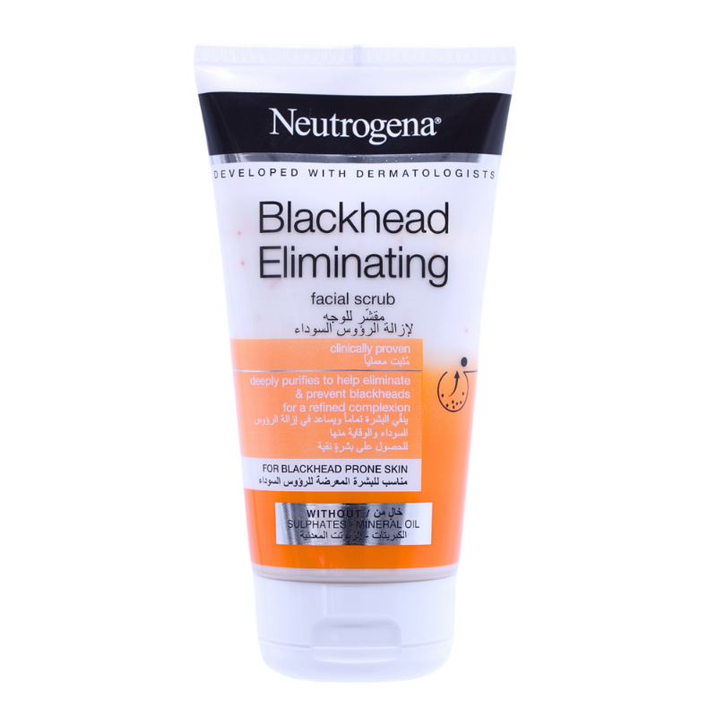 NEUTROGENA FACIAL SCRUB BLACKHEAD ELIMINATING150ML