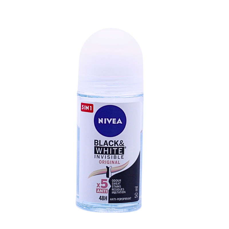 NIVEA ANTI-PER ROLL-ON BLACK&WHITE CLEAR 50ML null