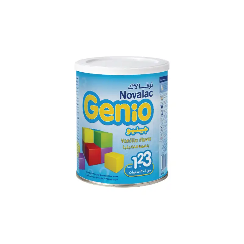 NOVALAC GENIO GROWING UP MILK VANILLA 1-3Y 400G