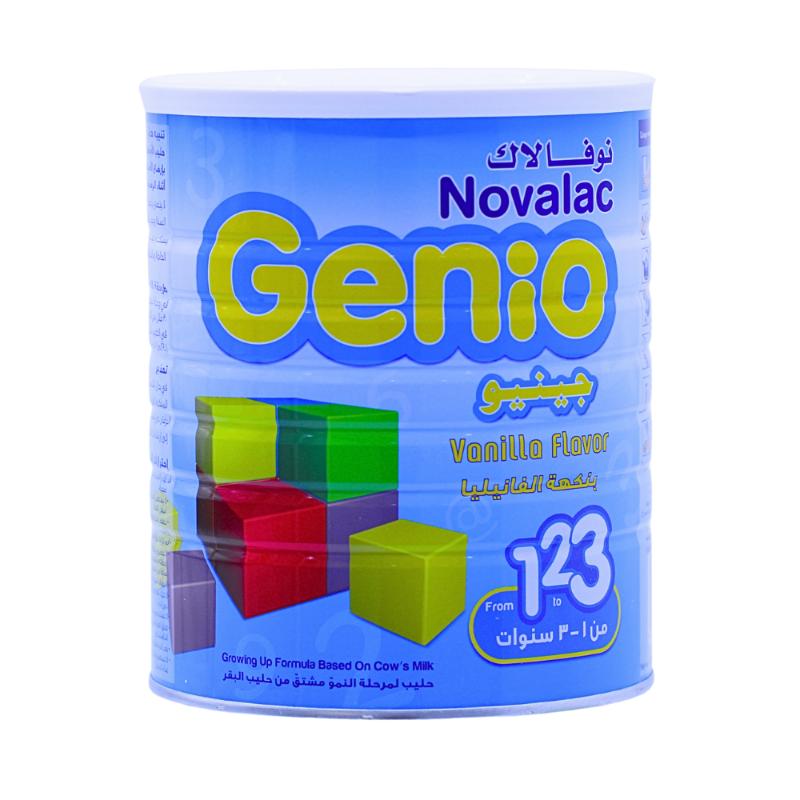 NOVALAC GENIO GROWING UP MILK VANILLA 1-3Y 800G