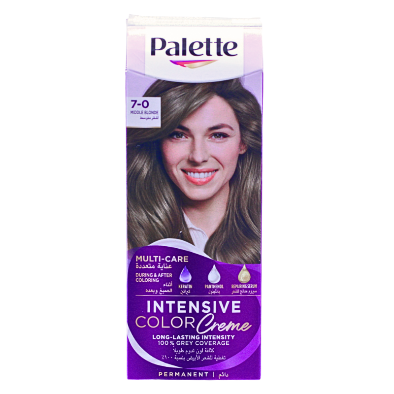 PALETTE INTENSIVE CREME MIDDLE BLONDE 7-0