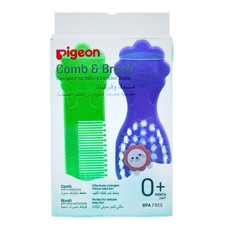 PIGEON COMB&BRUSH SET +0M