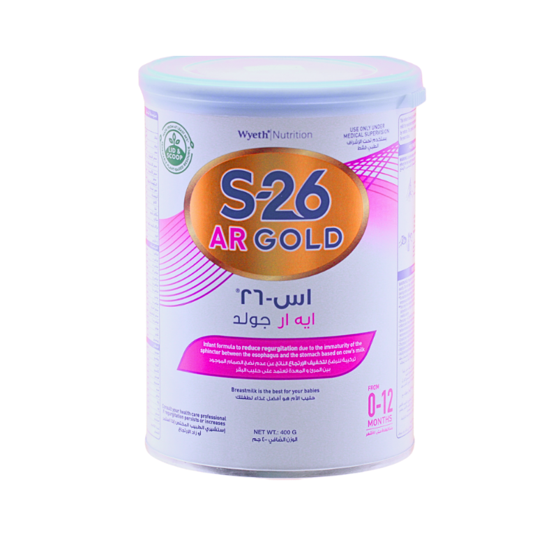S-26 AR GOLD REGURGITATE MILK 0-12M 400G