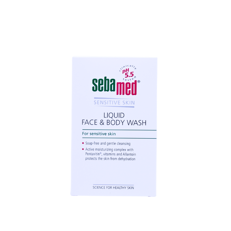 SEBAMED LIQUID FACE&BODY WASH 200ML