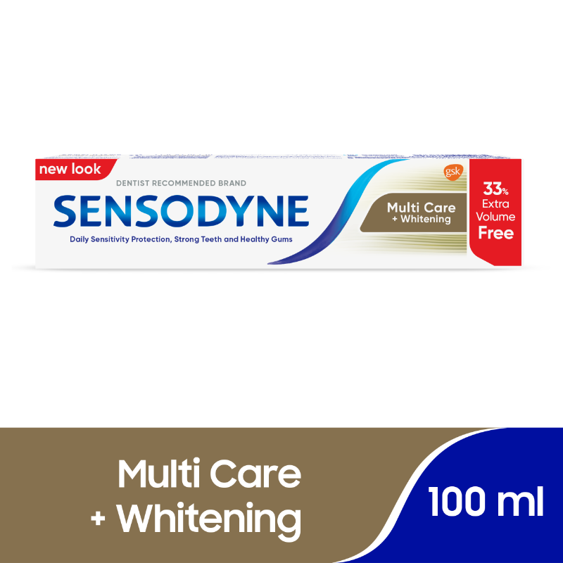 SENSODYNE T\P MULTI CARE+WHITENING +33%FREE 100ML