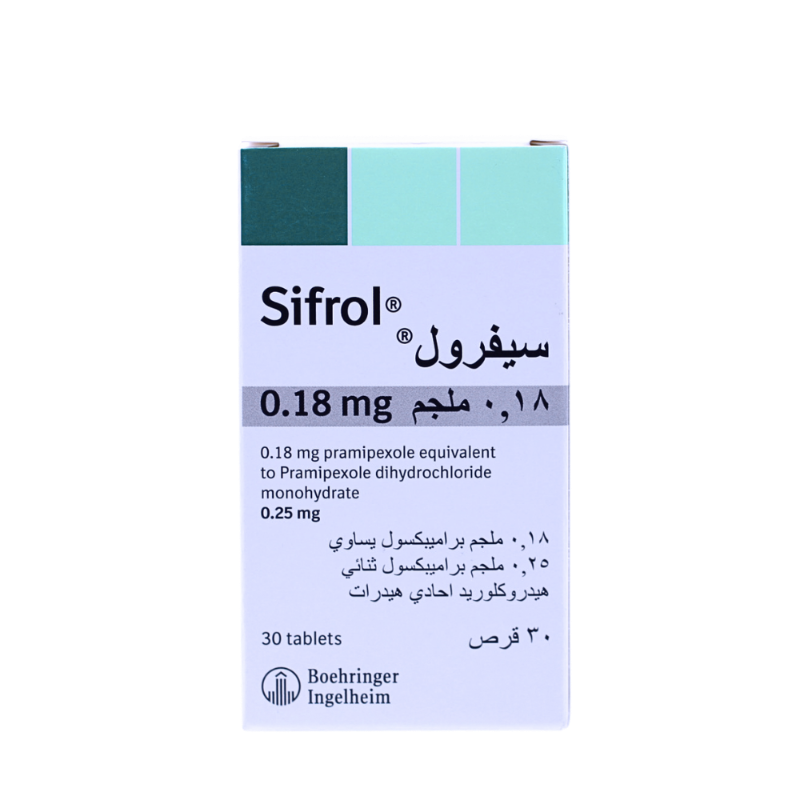 SIFROL 0.18 MG 0.25MG 30TAB