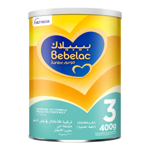 BEBELAC JUNIOR 3 GROWING UP MILK VANILLA 1-3Y 400G