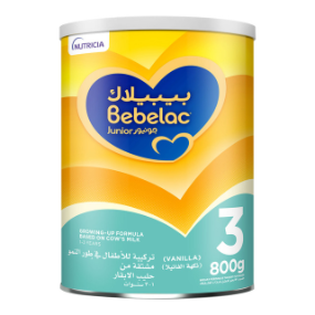 BEBELAC JUNIOR 3 GROWING UP MILK VANILLA 1-3Y 800G