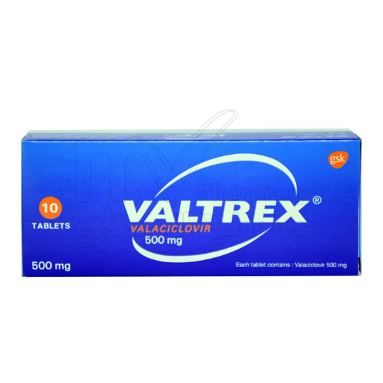 VALTREX 500/MG TAB 10/TAB