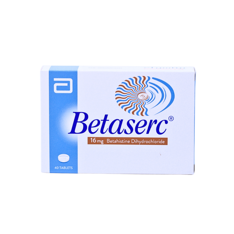 BETASERC 16/MG TAB 40/TAB