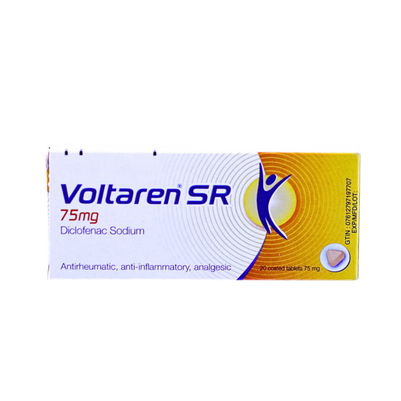 VOLTAREN SR 75/MG 20/TAB