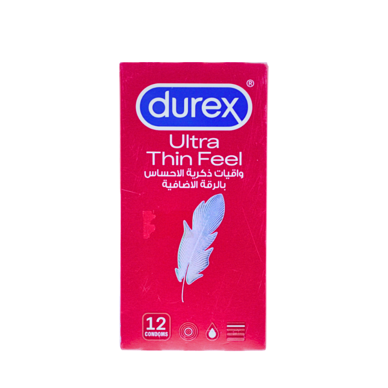 DUREX CONDOM ULTRA THIN FEEL 12PCS null