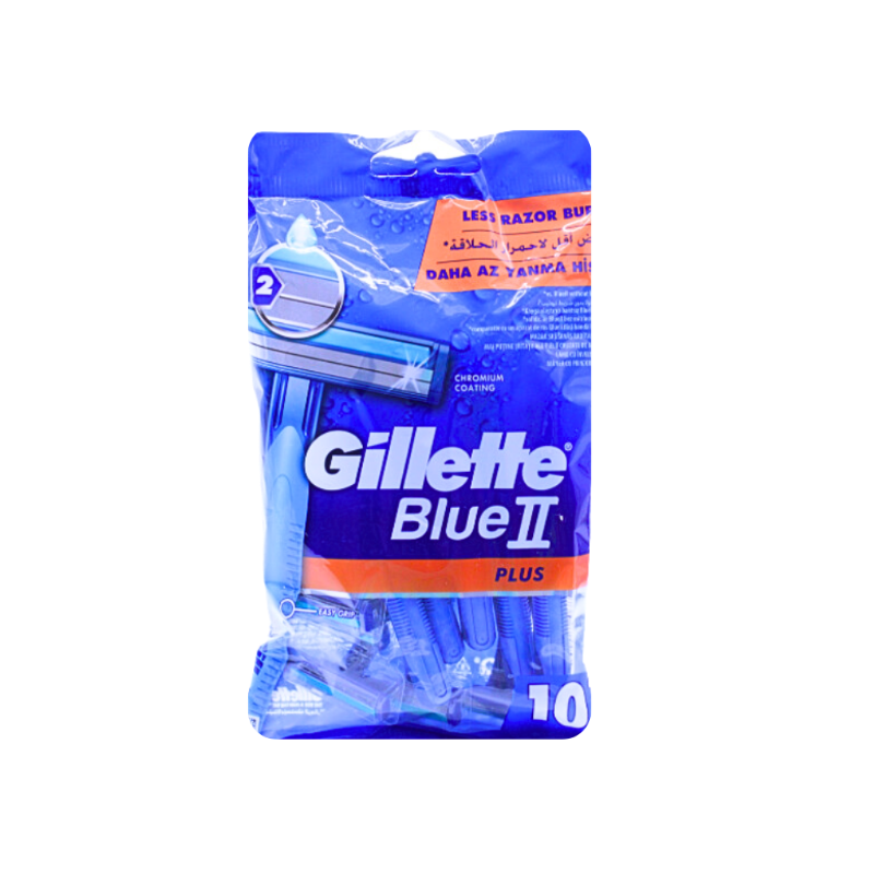 جيليت بلو2 بلس شفرة حلاقة 10قطع