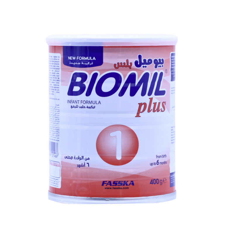 BIOMIL PLUS 1 INFANT MILK 0-6M 400G