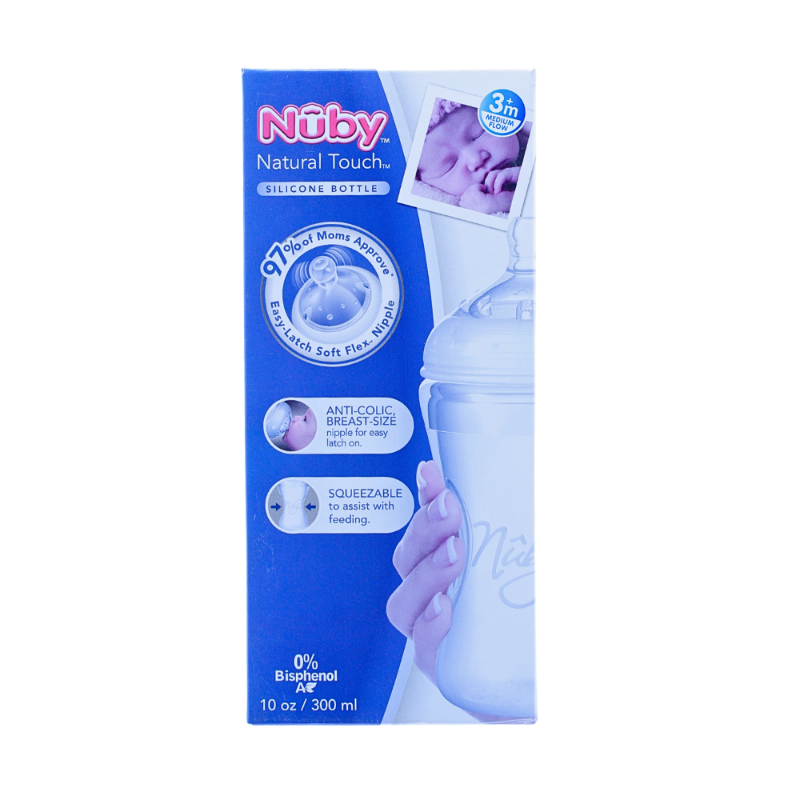 NUBY NT FEEDING BOTTLE 300 ML NUBY NT FEEDING BOTTLE 300 ML