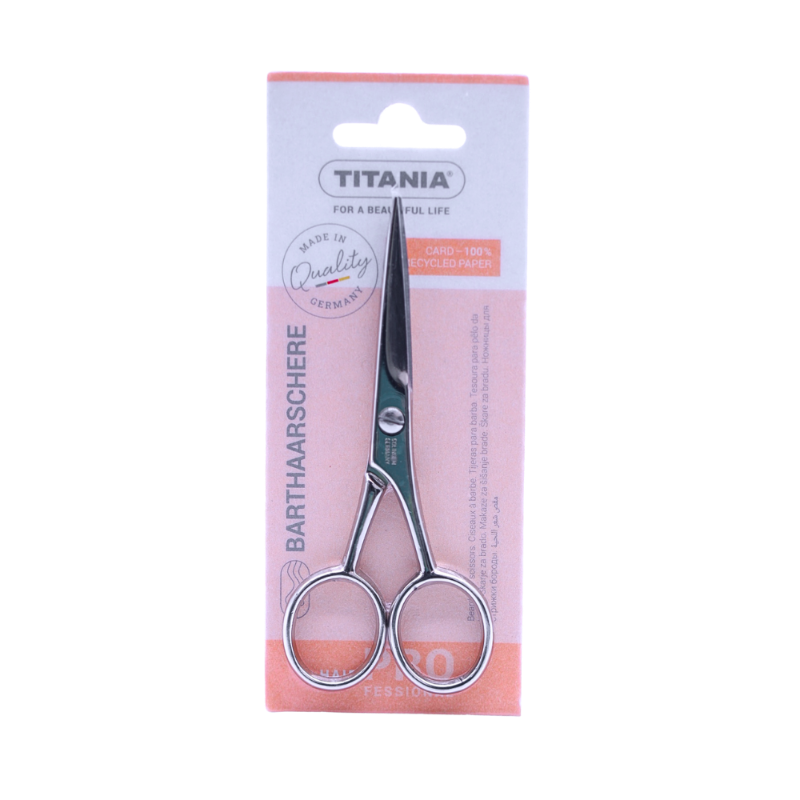 TITANIA PRO SCISSORS FOR BEARD #1050\9