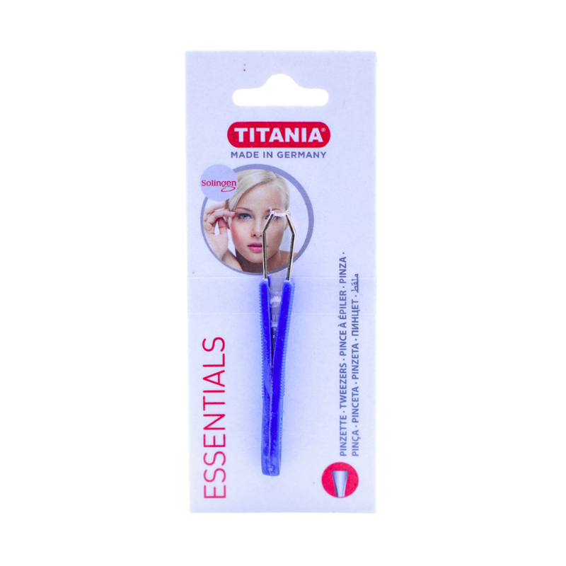 TITANIA FACE PRO STEEL TWEEZERS 1061\G null