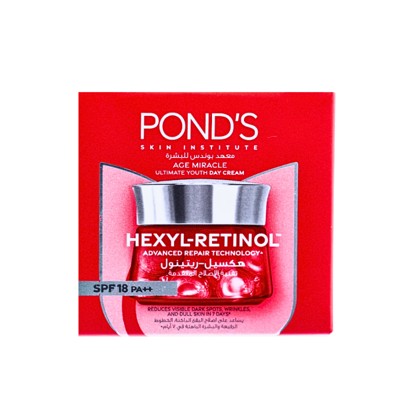 PONDS CREAM HEXYL-RETINOL AGE-MIRACLE DAY 50G