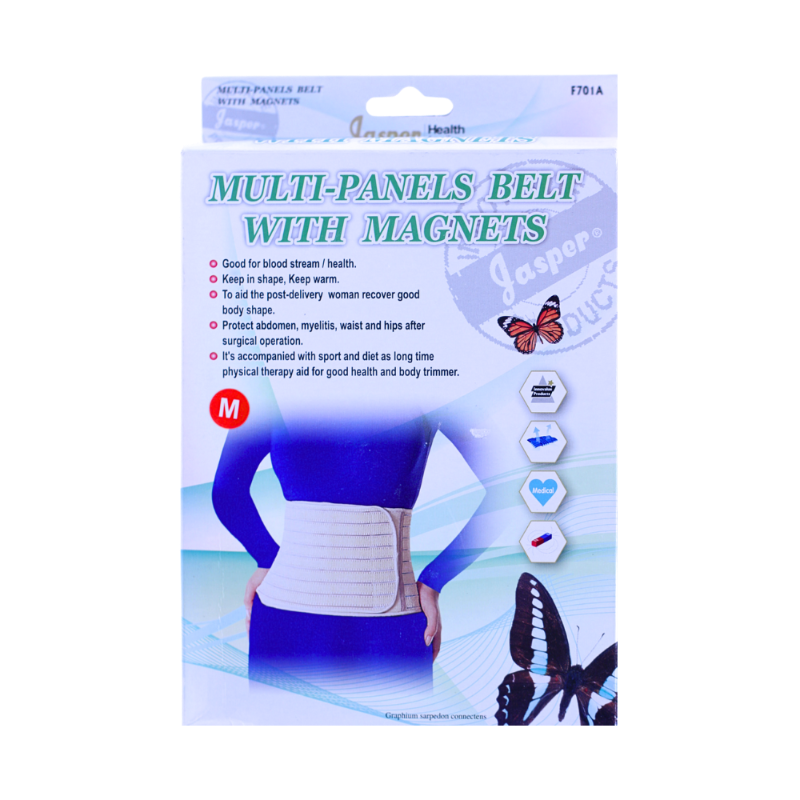 JASPER MULTI-PANELS BELT LAS NY COT POL M #F701A null