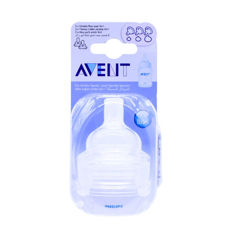 AVENT NIPPLES 3M+
