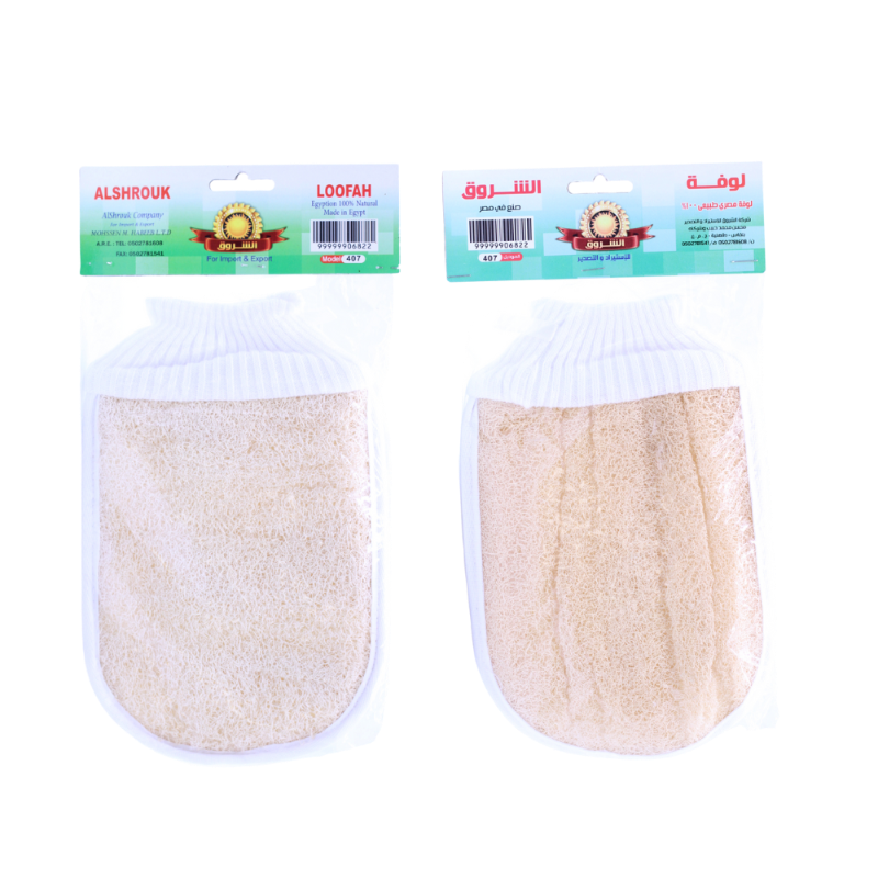 AL-SHROUK LOOFAH EGYPTION NATURAL#407 null