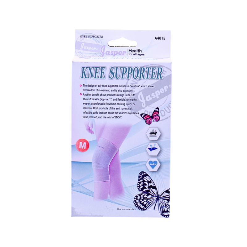 JASPER KNEE SUPPORTER ELASTIC NYLON M #A401E null