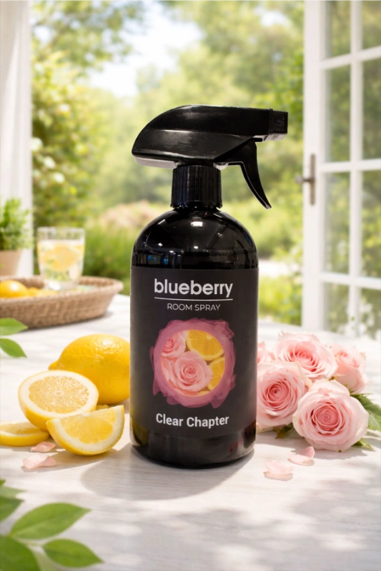 BLUEBERRY ROOM SPRAY CLEAR CHAPTER