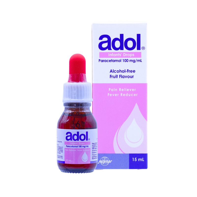 ADOL 100/MG/ML INFANT DROPS 15ML