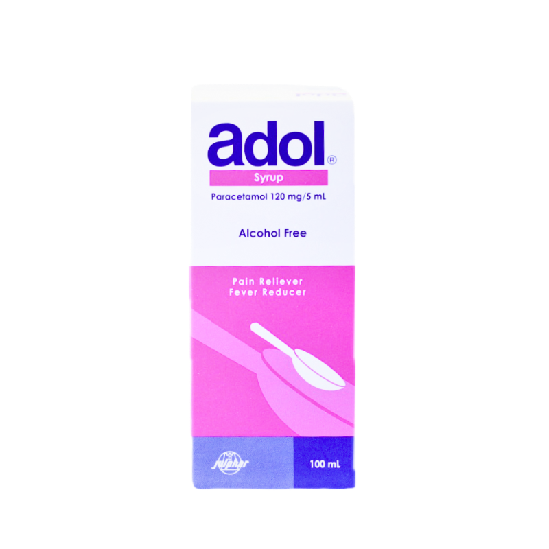 ADOL 120/MG/5/ML SYRUP 100ML