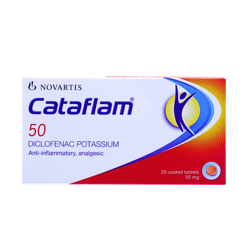 CATAFLAM 50/MG COATED TAB 20/TAB CATAFLAM 50/MG COATED TAB 20/TAB