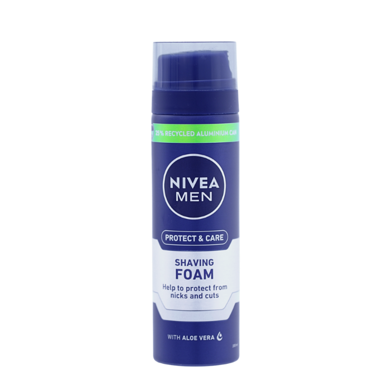 NIVEA MEN SHAVING FOAM PROTECT&CARE 200ML null
