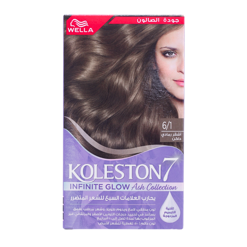 WEL KOLESTON7 CREAM DARK ASH BLONDE 6\1