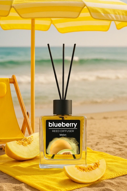 BLUE BERRY REED DIFFUSER MELON 100ML BLUE BERRY REED DIFFUSER MELON 100ML
