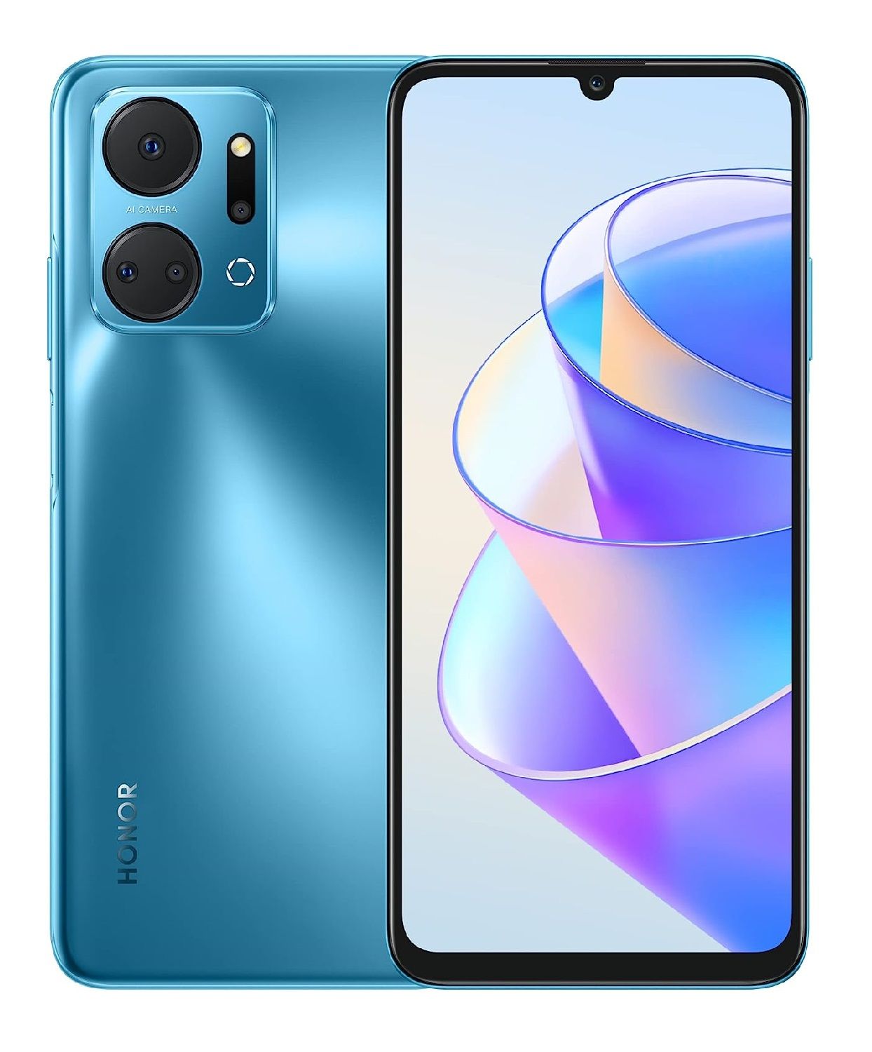 HONOR X7a Mobile Phone Ram 4GB + 2GB Ram Turbo Storage 128 GB Ocean Blue HONOR X7a Mobile Phone Ram 4GB + 2GB Ram Turbo Storage 128 GB Ocean Blue