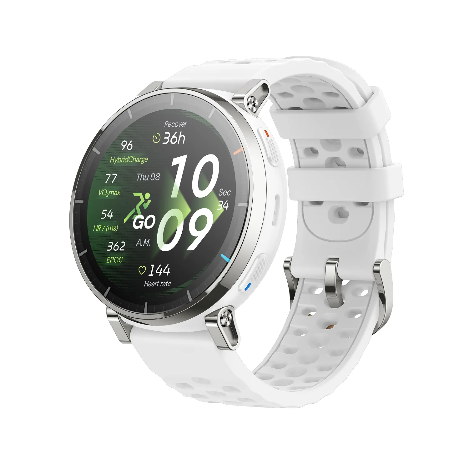 Amazfit Active 3 Premium Smart Watch 1.32 Inch Amoled - Aero White