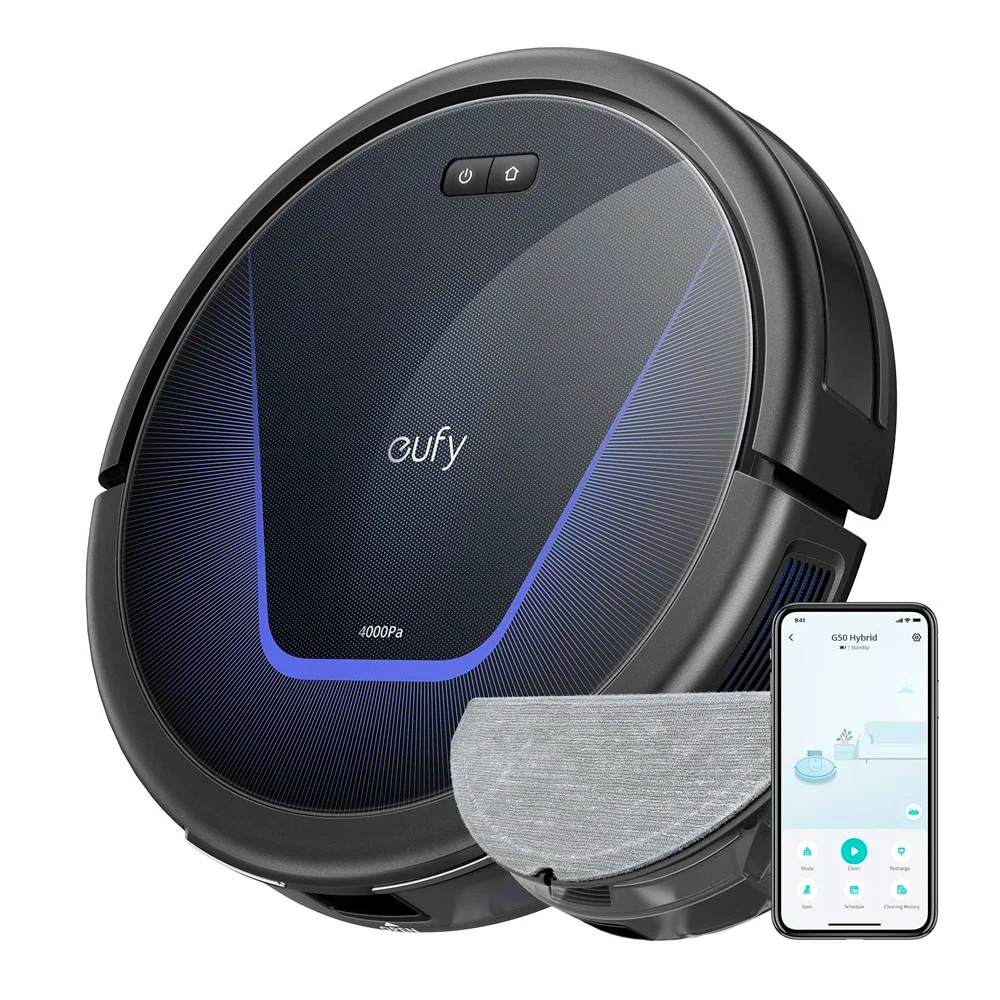 Anker Eufy Robot Vacuum G50 Hybrid - Black | T2212G11 | Etisal Store