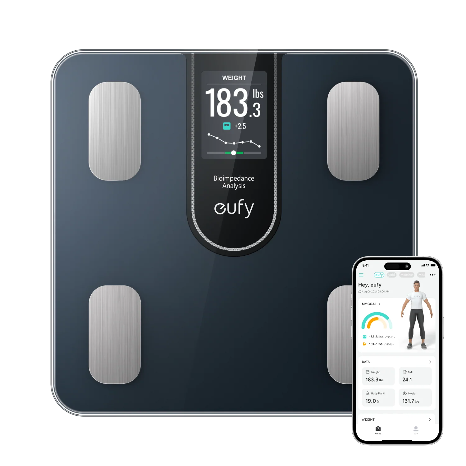 Anker Eufy Smart Scale C20 - Black | T9130011