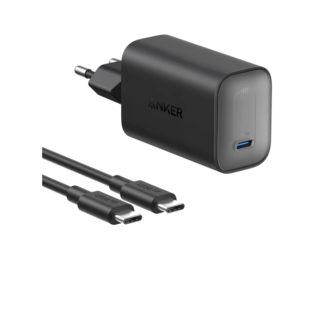 Anker Nano Charger 100W With USB-C Cable 6ft Black | B2679G11