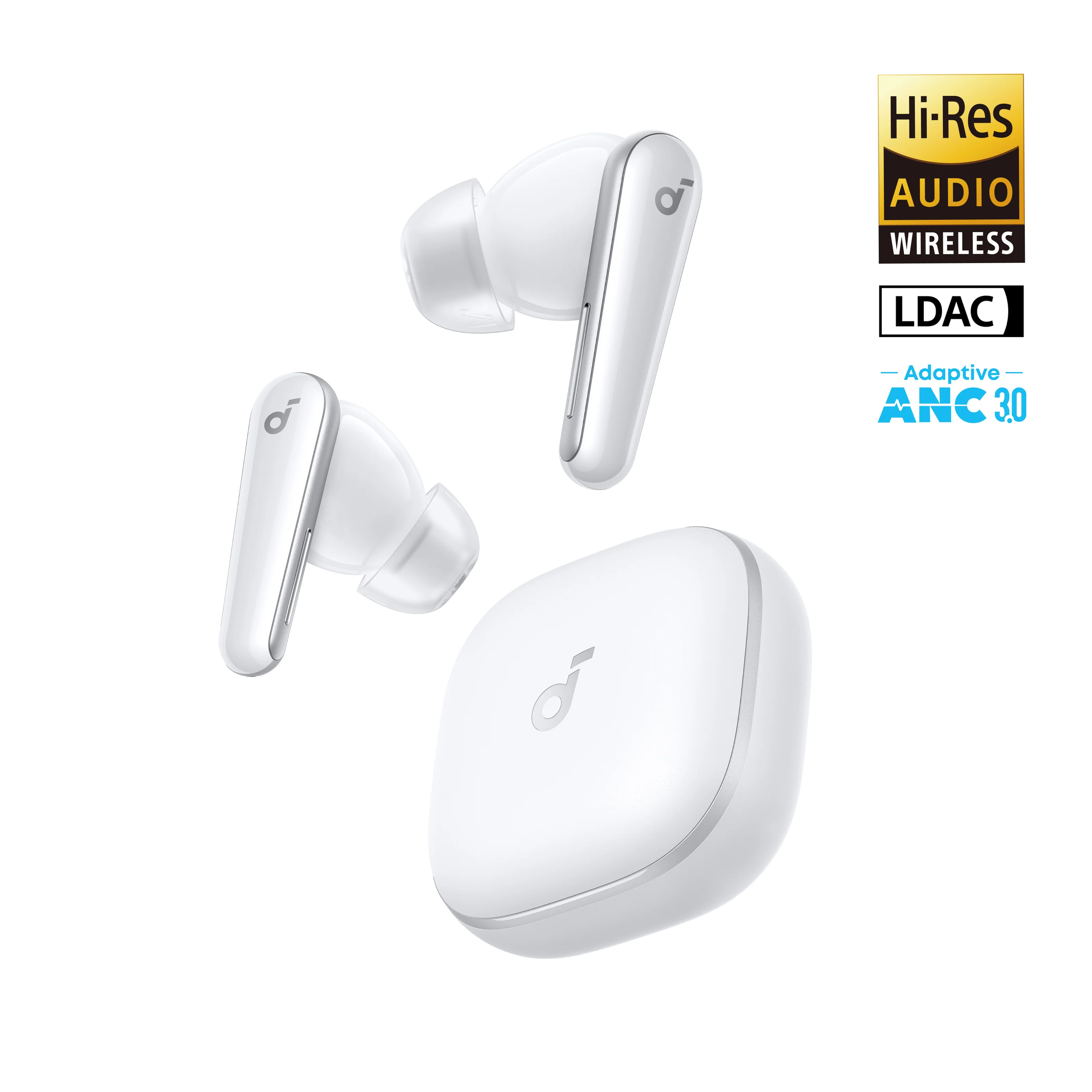 Anker soundcore liberty5 ホワイト　保証レシート有り Anker 【中古】Soundcore Liberty 5 パールホワイト【A3957N21