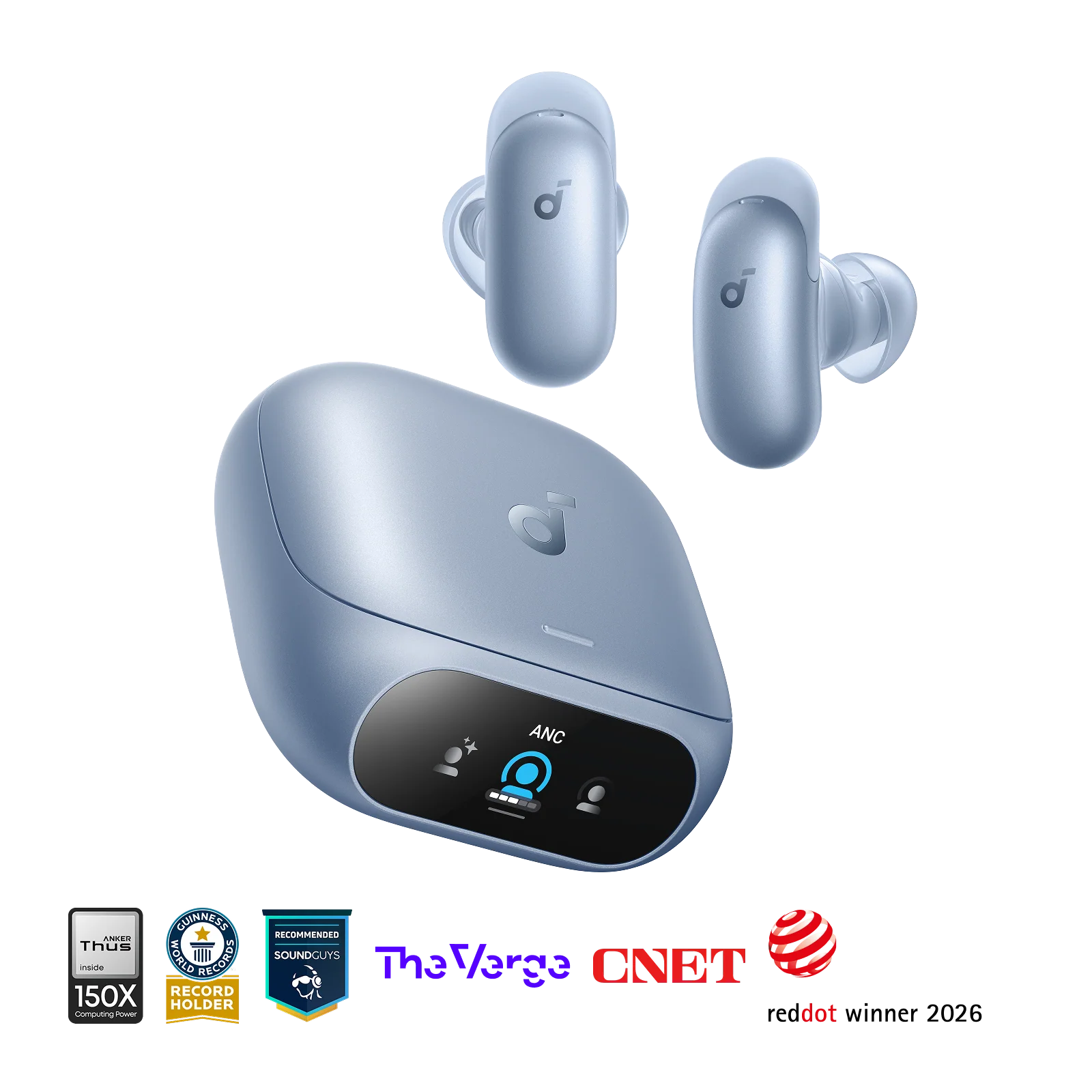 Anker Soundcore Liberty 5 Pro Noise Cancelling Earbuds - Blue | D1203H31