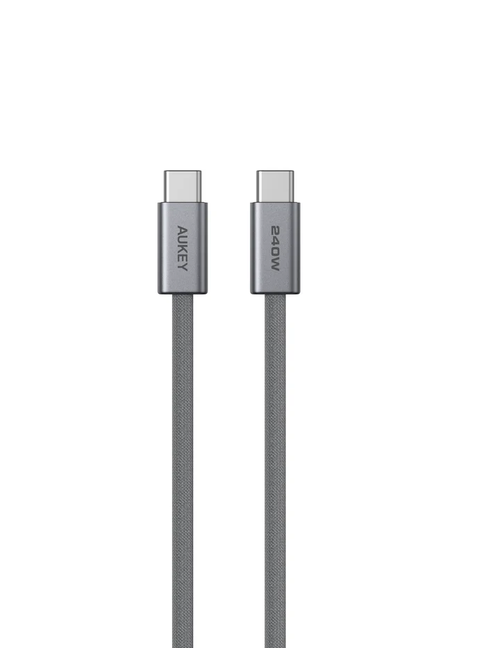 أوكي سيركلت بلينك كابل USB-C إلى USB-C بقدرة 240 واط بطول 1 متر - أسود | CB-DCC241