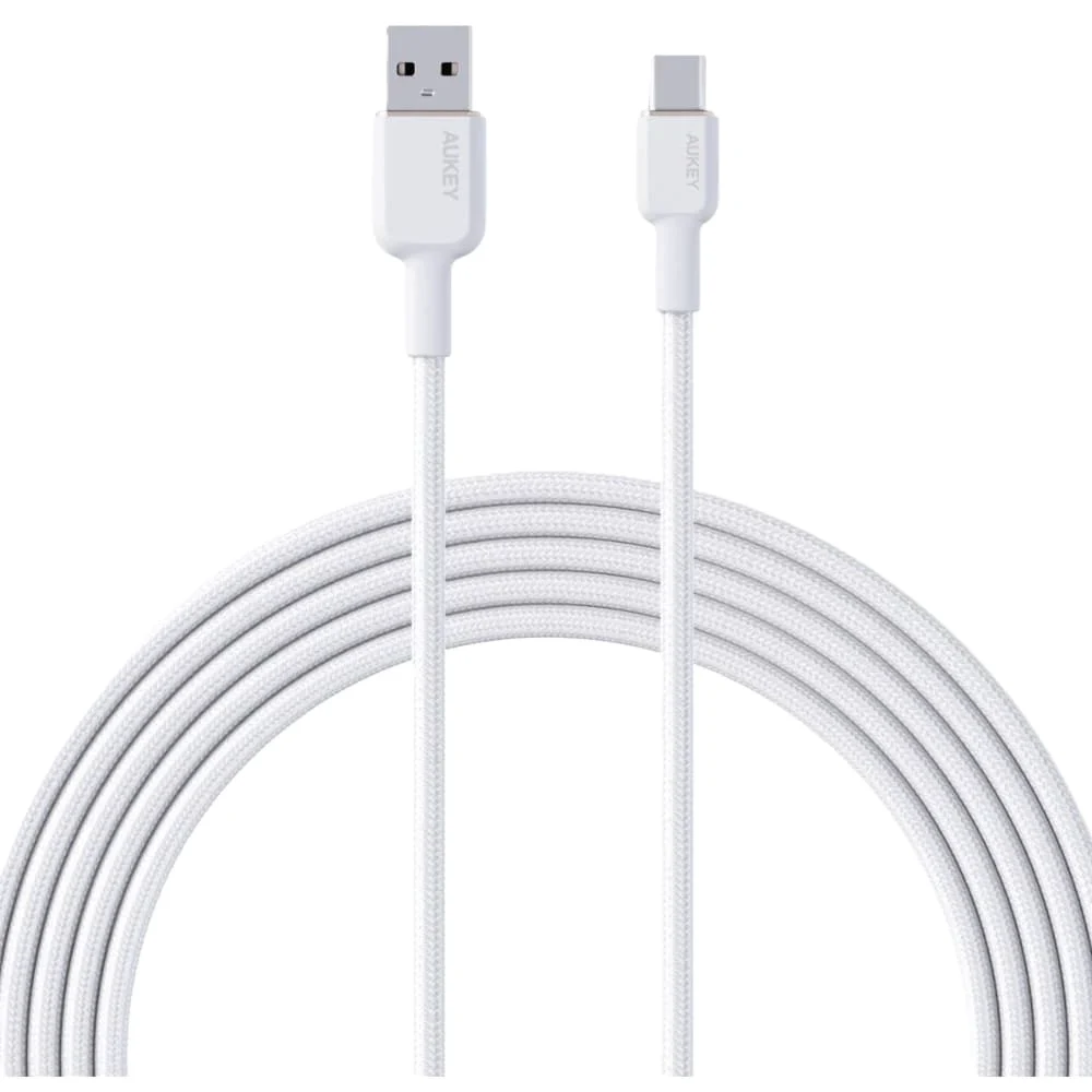 أوكي سيركلت كابل USB-A إلى USB-C بطول 1 متر - أبيض | CB-NAC1-WH